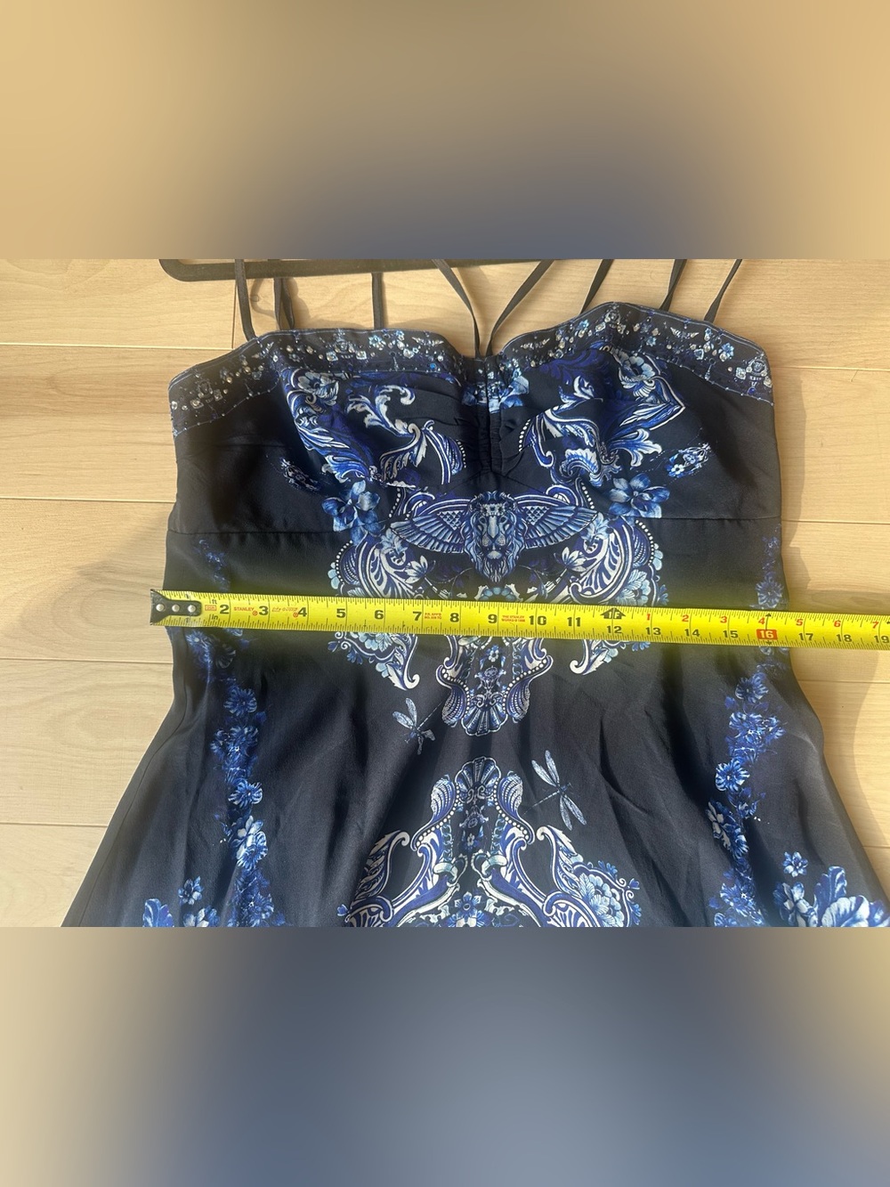 Camilla Delft Dynasty Strap Detail Dress Size Large - Picture 12 of 13